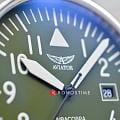 Оригинальные часы Aviator Aviator Airacobra V.1.38.0.319.4 кварцевые калибр механизма ronda 6003d общий вид