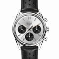 TAG Heuer TAG Heuer Carrera 60th Anniversary CBK221H.FC8317  CBK221H.FC8317 механические мужские часы  циферблат, браслет кожаный — вид спереди