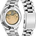Citizen Citizen Tsuyosa NJ0150-81X механические мужские часы часы крупный план зеленый циферблата