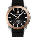 Jacques Lemans Jacques Lemans Derby 1-2202G  1-2202G кварцевые мужские часы черный циферблат, браслет кожаный — вид спереди