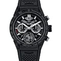 TAG Heuer TAG Heuer Carrera CAR5A8W.FT6071  CAR5A8W.FT6071 механические мужские часы  черный циферблат, браслет каучук — вид спереди