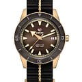 Rado Rado Captain Cook Automatic Bronze R32504307 Automatic R32504307 механические мужские часы коричневый циферблат, браслет тканевый — вид спереди
