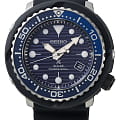 Seiko Seiko Prospex SNE518P1  SNE518P1 кварцевые мужские часы синий циферблат, браслет силикон — вид спереди