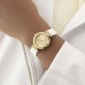 Guess Guess Dress Array GW0912L2 кварцевые женские часы часы, крупный план золотой циферблат