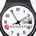 Swatch Swatch Gent Standard GB743-S26, gent швейцария женские часы на браслете пластик боковой вид