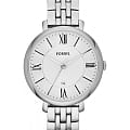 Fossil Fossil Carlie ES3920  ES3920 кварцевые женские часы белый циферблат, браслет нержавеющая сталь — вид спереди