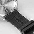 Hamilton Hamilton Khaki Navy Scuba Auto H82305331 мужские часы черный циферблат на запястье
