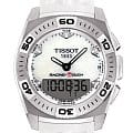 Tissot Tissot Touch Collection Racing-Touch T002.520.17.111.00 T Touch T0025201711100 кварцевые мужские часы белый циферблат, браслет каучук — вид спереди