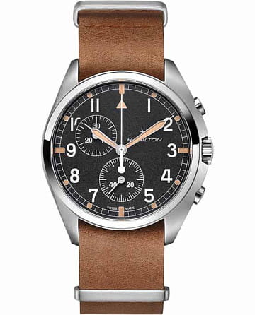 Hamilton Khaki Aviation Pilot Pioneer Chrono H76522531