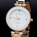 Anne Klein Anne Klein Diamond  1980WTRG,  сша женские часы на браслете сталь c pvd покрытием боковой вид