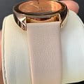 Anne Klein Anne Klein Leather 4030RGBH женские часы бежевый циферблат на запястье