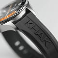 Hamilton Hamilton Khaki Navy Scuba Auto H82305331 механические мужские часы часы крупный план черный циферблата