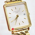 Rosefield Rosefield The Boxy XS QMWSG-Q021,  сша женские часы на браслете сталь c pvd покрытием боковой вид