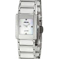 Rado Rado Integral R20430902  R20430902 кварцевые женские часы перламутровый циферблат, браслет сталь + высокотехнологичная керамика — вид спереди