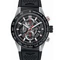 TAG Heuer TAG Heuer Carrera CAR201V.FT6046  CAR201V.FT6046 механические мужские часы  серый циферблат, браслет каучук — вид спереди
