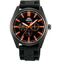 Orient Orient UX00002B (FUX00002B)  FUX00002B  мужские часы черный циферблат, браслет  — вид спереди