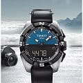 Tissot Tissot T-Touch Expert Solar T091.420.46.041.00, t-sport швейцария мужские часы на браслете кожаный боковой вид