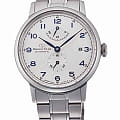 Orient Orient RE-AW0006S  RE-AW0006S механические мужские часы белый циферблат, браслет нержавеющая сталь — вид спереди