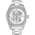 DKNY DKNY Chambers Midi DK1L016M0045  DK1L016M0045 кварцевые женские часы  циферблат, браслет нержавеющая сталь — вид спереди