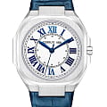 Cerruti 1881 Cerruti 1881 Leadri CIWGA0050101  CIWGA0050101 кварцевые мужские часы  белый циферблат, браслет кожаный — вид спереди