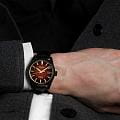 Seiko Seiko Presage Sharp Edged Series SPB331, presage япония мужские часы на браслете кожаный боковой вид