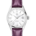 TAG Heuer TAG Heuer Carrera Lady WBK1311.FC8261  WBK1311.FC8261 кварцевые женские часы перламутровый циферблат, браслет кожаный — вид спереди
