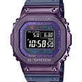 Casio Casio G-Shock GMW-B5000PB-6 лимитированной серии GMW-B5000PB-6ER электронные мужские часы  циферблат, браслет сталь с ip покрытием — вид спереди