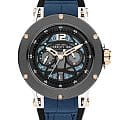 Cerruti 1881 Cerruti 1881 Velletri CIWGQ2224802  CIWGQ2224802 кварцевые мужские часы черный циферблат, браслет кожаный — вид спереди