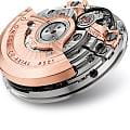 Omega Omega De Ville Ladymatic 425.65.34.20.55.010 , de ville швейцария женские часы на браслете 18-каратное желтое золото боковой вид
