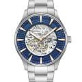 Kenneth Cole Kenneth Cole Automatic KCWGY0057903  KCWGY0057903 механические мужские часы синий циферблат, браслет нержавеющая сталь — вид спереди