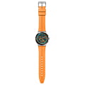 Swatch Swatch I New Chrono YVS529, gent швейцария мужские часы на браслете резина боковой вид