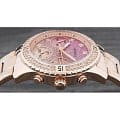 Guess Guess W0774L3,  сша женские часы на браслете 18-каратное желтое золото боковой вид