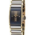 Rado Rado Integral R20789762  R20789762 кварцевые женские часы черный циферблат, браслет сталь + pvd + керамика — вид спереди