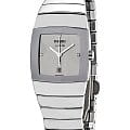 Rado Rado Sintra R13855702  R13855702 кварцевые женские часы серебристый циферблат, браслет высокотехнологичная керамика — вид спереди