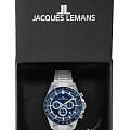 Jacques Lemans 1-2207C мужские часы застежка крупным планом