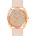 Anne Klein Anne Klein Leather 4030RGBH  4030RGBH кварцевые женские часы бежевый циферблат, браслет кожаный — вид спереди