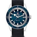 Rado Rado Captain Cook Automatic R32505208 Automatic R32505208 механические мужские часы синий циферблат, браслет тканевый — вид спереди