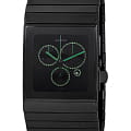 Rado Rado Ceramica R21714742  R21714742 кварцевые мужские часы черный циферблат, браслет высокотехнологичная керамика — вид спереди