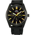Orient Orient UX00003B (FUX00003B)  FUX00003B  мужские часы черный циферблат, браслет  — вид спереди