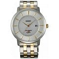 Orient Orient WF01002W (FWF01002W)  FWF01002W  мужские часы белый циферблат, браслет  — вид спереди