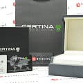 Certina Certina DS-2 Chronograph 1/100 sec C024.447.44.051.00 кварцевые мужские часы часы крупный план черный циферблата