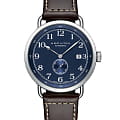 Hamilton Hamilton Khaki Field Pioneer Small Second Auto H78455543  H78455543 механические мужские часы синий циферблат, браслет кожаный — вид спереди