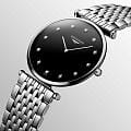 Longines L45124586 женские часы застежка крупным планом
