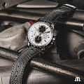 Maurice Lacroix Maurice Lacroix Pontos Chronograph 43mm PT6038-SSL24-130-2, pontos швейцария мужские часы на браслете нейлон боковой вид