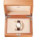 Omega Omega De Ville Tresor 435.53.40.21.09.001, de ville швейцария мужские часы на браслете кожаный боковой вид