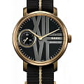 Rado Rado DiaMaster Automatic R14586157 Automatic R14586157 механические мужские часы черный циферблат, браслет тканевый — вид спереди