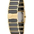 Jacques Lemans Jacques Lemans 1-1651D  австрийские женские часы на браслете сталь + pvd + керамика боковой вид