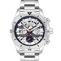 Slazenger Slazenger SL.09.2377.2.03  SL.09.2377.2.03 кварцевые мужские часы синий циферблат, браслет суперметалл — вид спереди