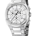 Jaguar Jaguar Executive Chrono J805/A  J805/A кварцевые мужские часы белый циферблат, браслет нержавеющая сталь — вид спереди