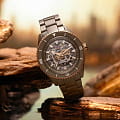 Rado Rado Captain Cook High-Tech Ceramic R32150162 механические мужские часы часы крупный план серый циферблата